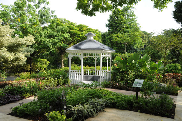 Therapeutic garden in Hortpark