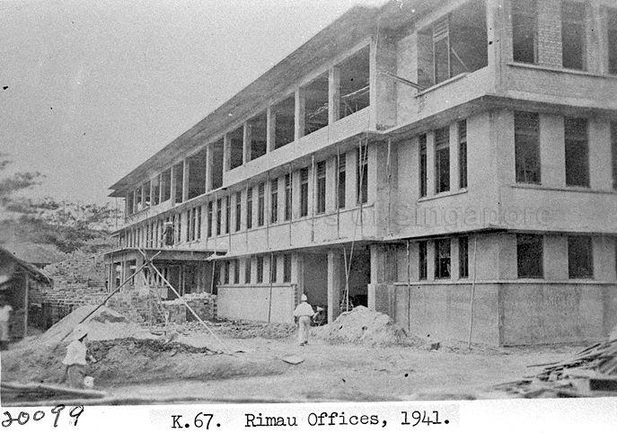 Half completed rimau offices in former view road hospital