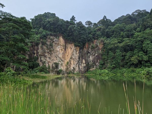 View of Singapore Quarry cliff