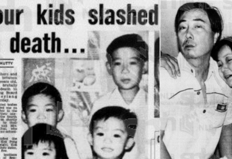 Newspaper clipping of Tan Family Murder
