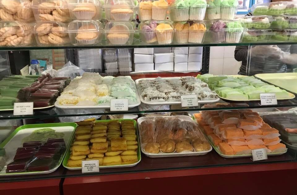 Assortment of pastries at Tiong Bahru Galicier pastry