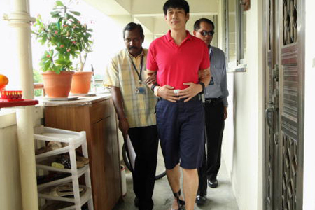 2008 Yishun Triple murder suspect Wang return to scene
