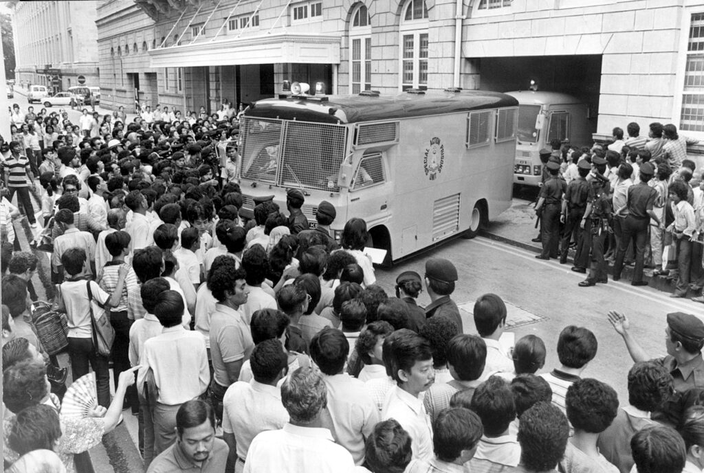 Court hearing in 1981 Toa Payoh Ritual Murder